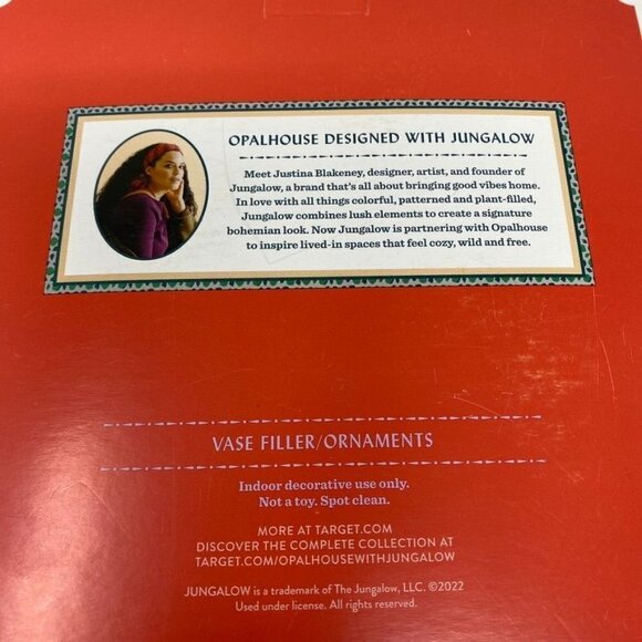 Opalhouse Designed With Jungalow Vase Filler Ornaments Christmas Tree Shaped - Picture 3 of 5